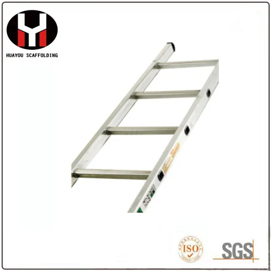 Escada única de andaimes de alumínio/escada de alumínio multiuso/escada reta com certificado En